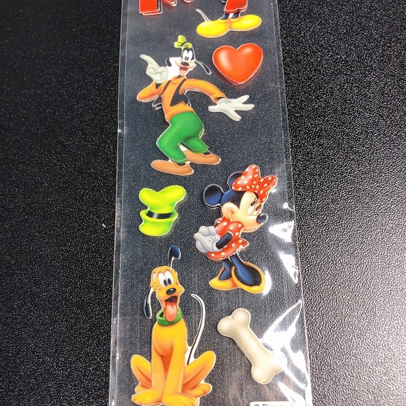 5/$10 ⏰ NEW Disney Mickey Mouse Paper 3-D Stickers - Picture 4 of 6